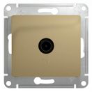 GSL000492 Розетка TV проходная 4DB (титан) (10шт/уп),