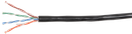 ITK Витая пара U/UTP кат.5E 4x2х24AWG LSZH черный (305м)