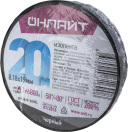 Изолента ОНЛАЙТ 71 690 OIT-B19-20/BL ПВХ черная (Китай),