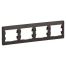 GSL000804 Рамка 4- постовая горизонтальная (шоколад),