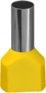 Наконечник Navigator 61 043 NET-E2-6.0-14-B50 НШВИ2, желт.2 провода (50шт/упак),