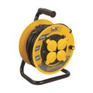Катушка УК20 2P+PE/20м 3х1,5мм2 IP44 "Industrial plus" IEK