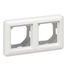 W59AQUA Рамка 2-местная IP44 (сл.кость)(20шт) KD-2B-28 ,