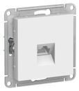 ATN000183 ATLAS РОЗЕТКА компьютерная RJ45, механизм, БЕЛЫЙ,