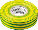 Изолента Navigator 71 115 NIT-A19-20/YG жёлто-зелёная,