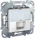 Unica Розетка комп. с/у RJ45 кат.5е (белая, б/рамки) MGU5.421.18ZD (10шт/уп),