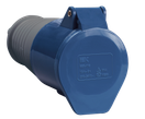 Розетка перенос. ССИ-213 16А-6ч 220В 2P+PE IP44 IEK