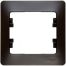 GSL001301 Рамка 1- постовая (графит) (15шт/уп),
