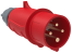 MAGNUM Вилка перенос. ССИ-014 16А-6ч 380В 3P+PE IP44 IEK