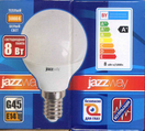 .5028593 Лампа светодиодная PLED-LX G45 8w E14 3000K Jazzway, .