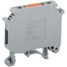 Клемма винтовая КВИ-4-Р с размыкателем серая IEK YZN30-004P-K03,