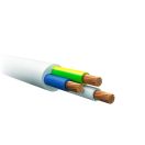 Провод ПВС-Т 2х1,0+1х1,0 (белый), РБ,