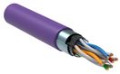 ITK Витая пара F/UTP кат.6 4х2х23AWG LSZH фиолетовый (305м),