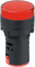 Лампа индикаторная Navigator 82 801 NBI-I-AD22-230-R красная d22мм 230В AC/DC,