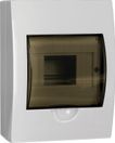 Корпус пластиковый ЩРН-П-6 черн. прозр. дверь IP41 GENERICA
