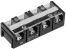 Блок зажимов БЗН ТС-604 16 мм2 60A 4 пары IEK