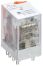 Реле интерфейсное ORM-1 4C 220В AC со светодиодом и тестовой кнопкой ONI, ORM-1-4C-AC220V-L-B, Ввезен из  РФ