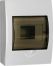 Корпус пластиковый ЩРН-П-6 черн. прозр. дверь IP41 GENERICA