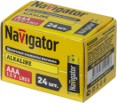 Элемент питания Navigator 14 059 NBT-NPE-LR03-BOX24,