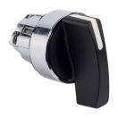 Селекторный переключатель 2-позиц. с рукояткой цвет черный 22мм с фиксацией, IP54 EKF XB4