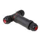 Кабельный коннектор Т-образный (клеммник 3PIN) IP68 FreeTools,