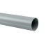 Труба гладкая ПВХ жесткая d50 мм (3 м) (21 м/уп) серая EKF-Plast,