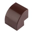 Угол внешний (25х25) (4 шт) темное дерево EKF-Plast