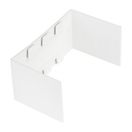 Соединитель (25х25) (4 шт) белый EKF-Plast