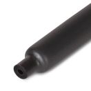 Трубка термоусадочная 1м (3:1) 9/3мм черная клеевая -55-125°C КВТ