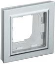 BRITE Рамка 1-мест. IP44 РУ-1-БрА-44 алюм. IEK