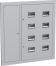 Корпус метал. ЩЭ-8-Э 36 IP31 (слабот. отсек слева) LIGHT IEK