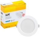 Светильник LED ДВО 1611 белый круг 7Вт 4000К IP20 IEK