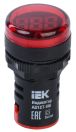 Индикатор значения напряжения AD127-VM IEK