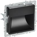 BRITE Подсветка LED встраиваемая ПЛ20-БрЧ черн. IEK