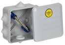 Коробка КУП КМ41361 100х100х50мм IP44 6 вв. (7035) IEK