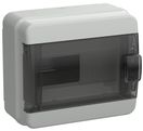 TEKFOR Корпус пласт. КМПн-8 IP65 черн. прозр. дверь IEK
