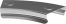 Крышка поворота плавн. 45град тип Г01 ESCA 50мм IEK