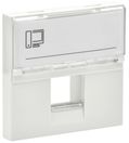 PRIMER Панель лицевая Keystone (2 мод.) бел. IEK