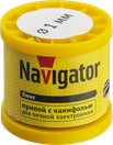 Припой Navigator 93 085 NEM-Pos02-61K-1-K200 (ПОС-61, катушка, 1 мм, 200 гр)