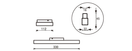 MGN FLAT.DOT/T 6W D24 930 BK