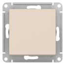 ATN000211 ATLAS 1-клавишный ВЫКЛЮЧАТЕЛЬ, сх.1, 10АХ, механизм, БЕЖЕВЫЙ,.