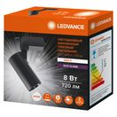 ECO TRACKSP 1PH 8W 840 BKRD 40X1 RULEDV