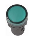 Лампа AD22DS(LED)матрица d22мм зеленый 12В AC/DC IEK