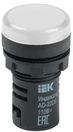 Лампа AD22DS(LED)матрица d22мм белый 24В AC/DC IEK