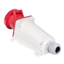 Розетка стационарная наружная 145 3P+PE+N 125А 380В IP67 EKF