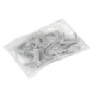 Крепеж-клипса d32 мм (10 шт) серая EKF-Plast