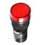 Лампа AD16DS(LED)матрица d16мм красный 24В AC/DC IEK