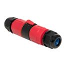 Муфта ответвительная/соединительная сквозная для соединения 3-жильного кабеля сечением 0.5мм² D5мм с кабелем сечением 0.5мм² D5мм EKF EKF