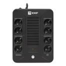 Источник Бесперебойного Питания Линейно-интерактивный E-Power Home 1000 ВА 600Вт,8хSchuko,USB,RJ45