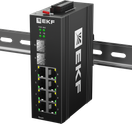 Промышленный управляемый коммутатор уровня L2 TSX-ML2-2GH/SFP-8GT, 2 порта 2.5G Base-X SFP, 8 портов 10/100/1000Base-T(X) RJ45, монтаж на динрейку TSX EKF